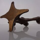 Brutalist Bronze Candleholder, 1960s