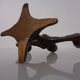 Brutalist Bronze Candleholder, 1960s