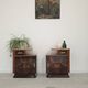 Pair of bedside tables by Jindrich Halabala for Up Zavody art deco 1950