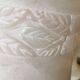 Pair of solid white alabaster lamps from the vintage 60s