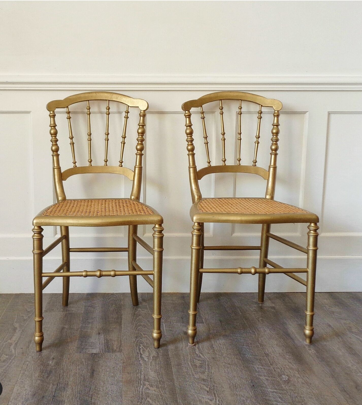 Pair of Napoleon III chairs
