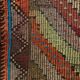 Large Vintage Turkish Kilim Rug 280x215 cm Wool Jajim Kelim