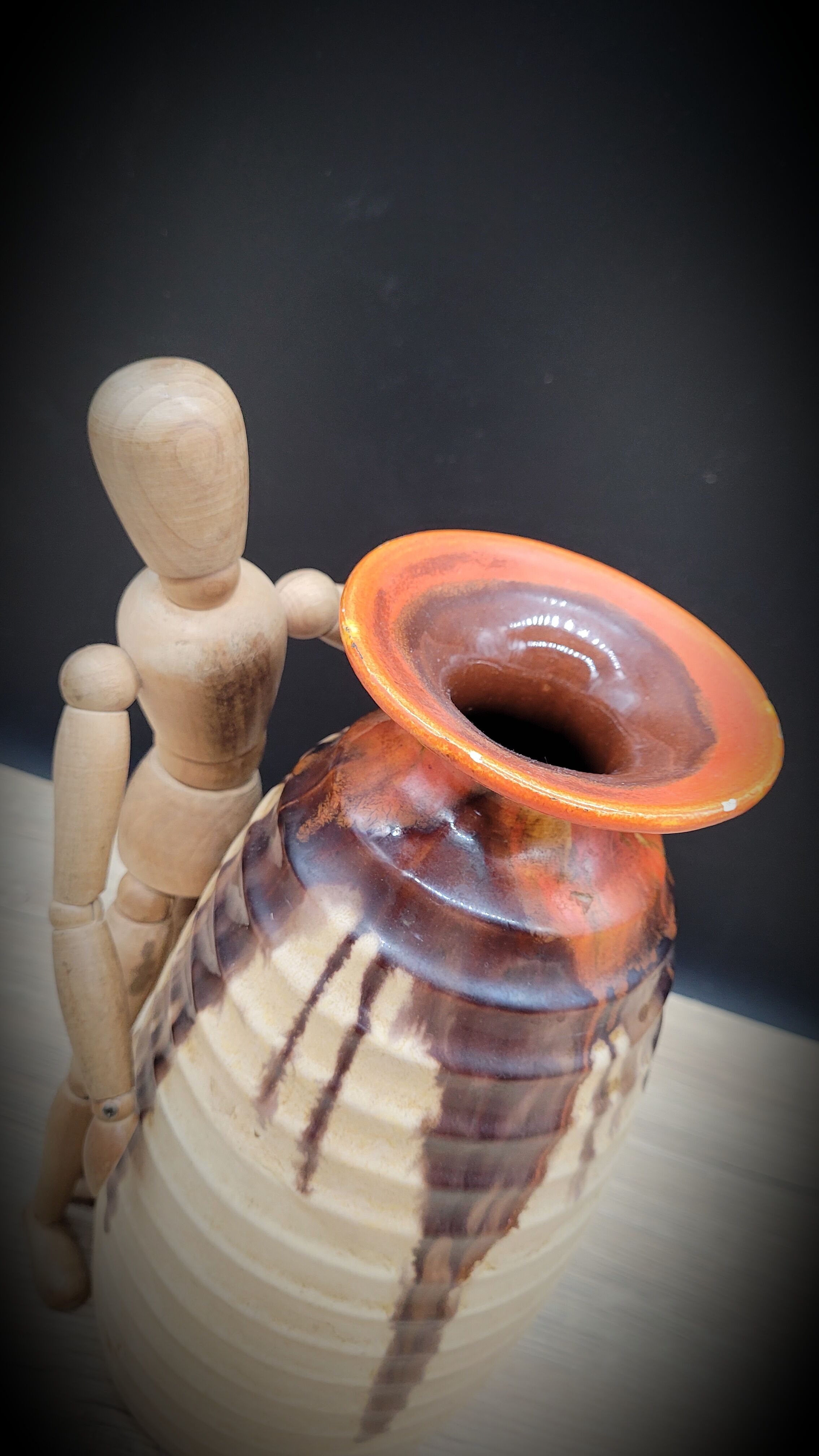 Ceramic vase 481 Belgium