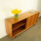 Lowboard from the Platon series designed by Lothar Wegner, walnut, 60s