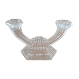 Crystal chandelier stamped E. Buder