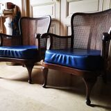 Paire de fauteuils anglais style Chippendale