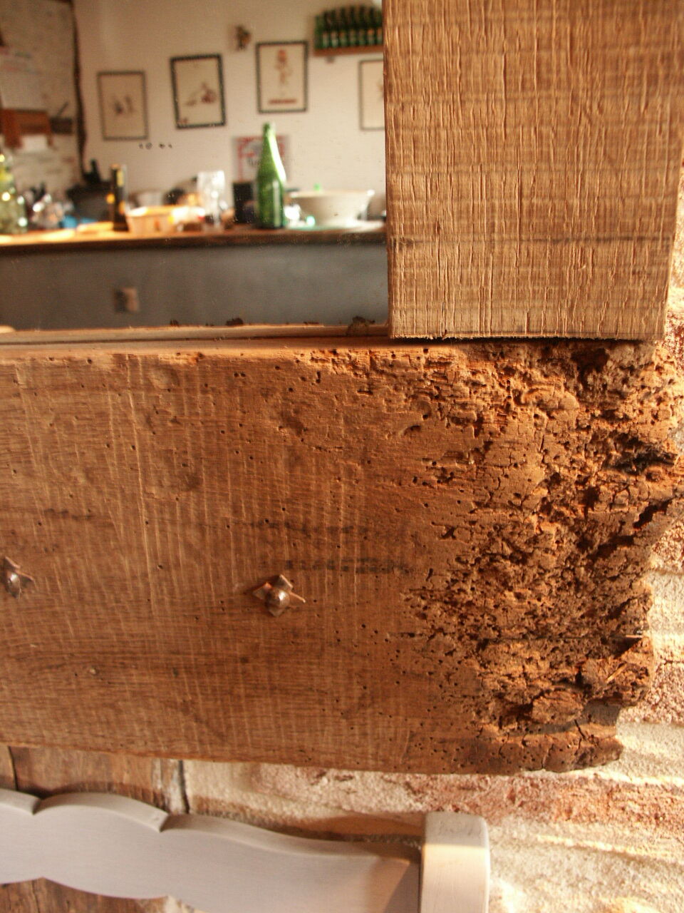 Oak mirror 52x86cm