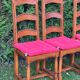 6 oak farmhouse chairs