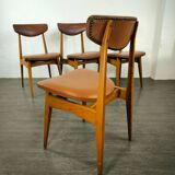 4 Sièges Mod.Ingrid de Stella Mobilier 1960