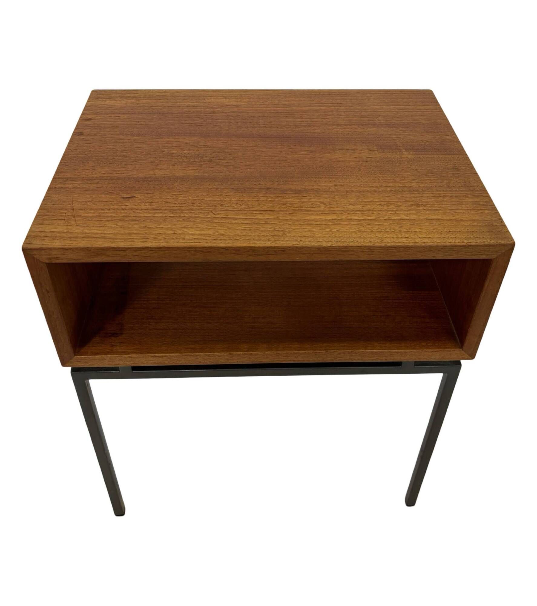 Vintage Pastoe bedside table side table 1960s teak veneer