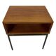 Vintage Pastoe bedside table side table 1960s teak veneer