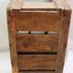 Wooden bottle locker