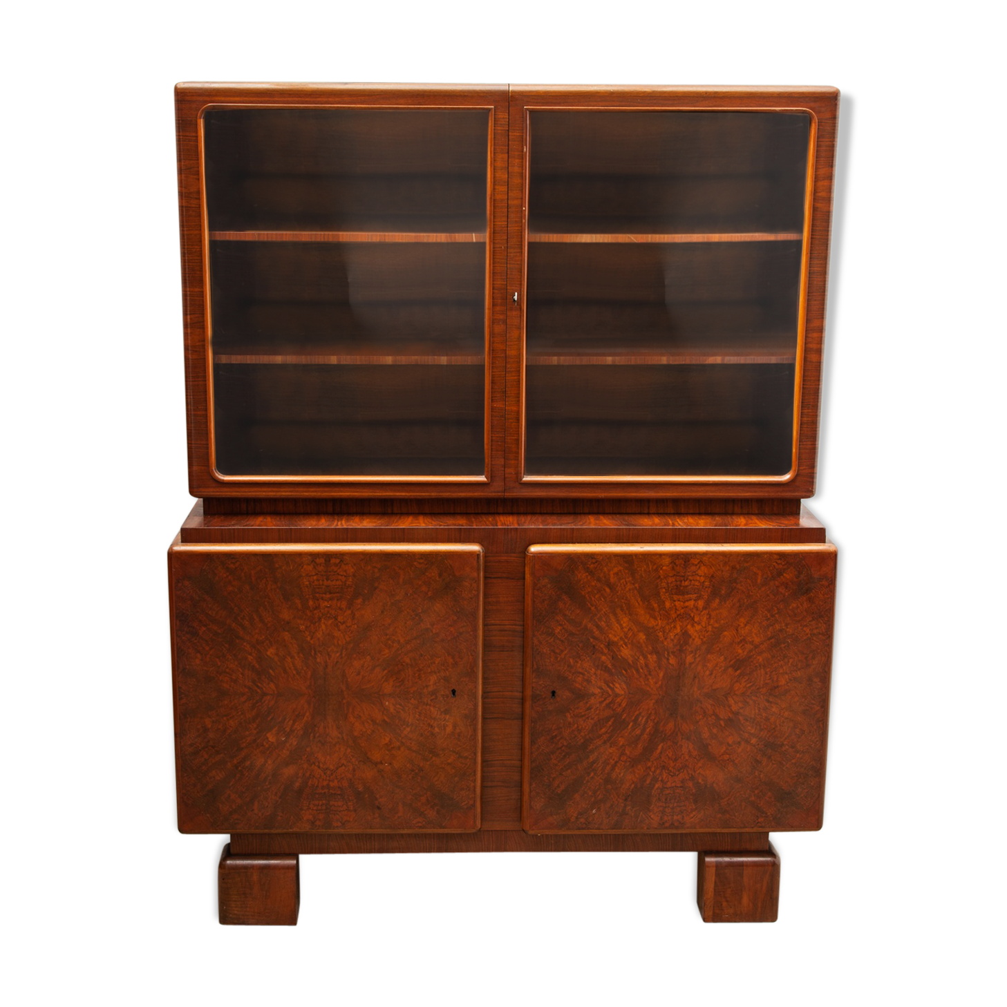 Vitrine art déco par de Coene buffet Dry bar 1930 Belgique