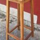 High wooden stool, workshop, vintage, 1950s