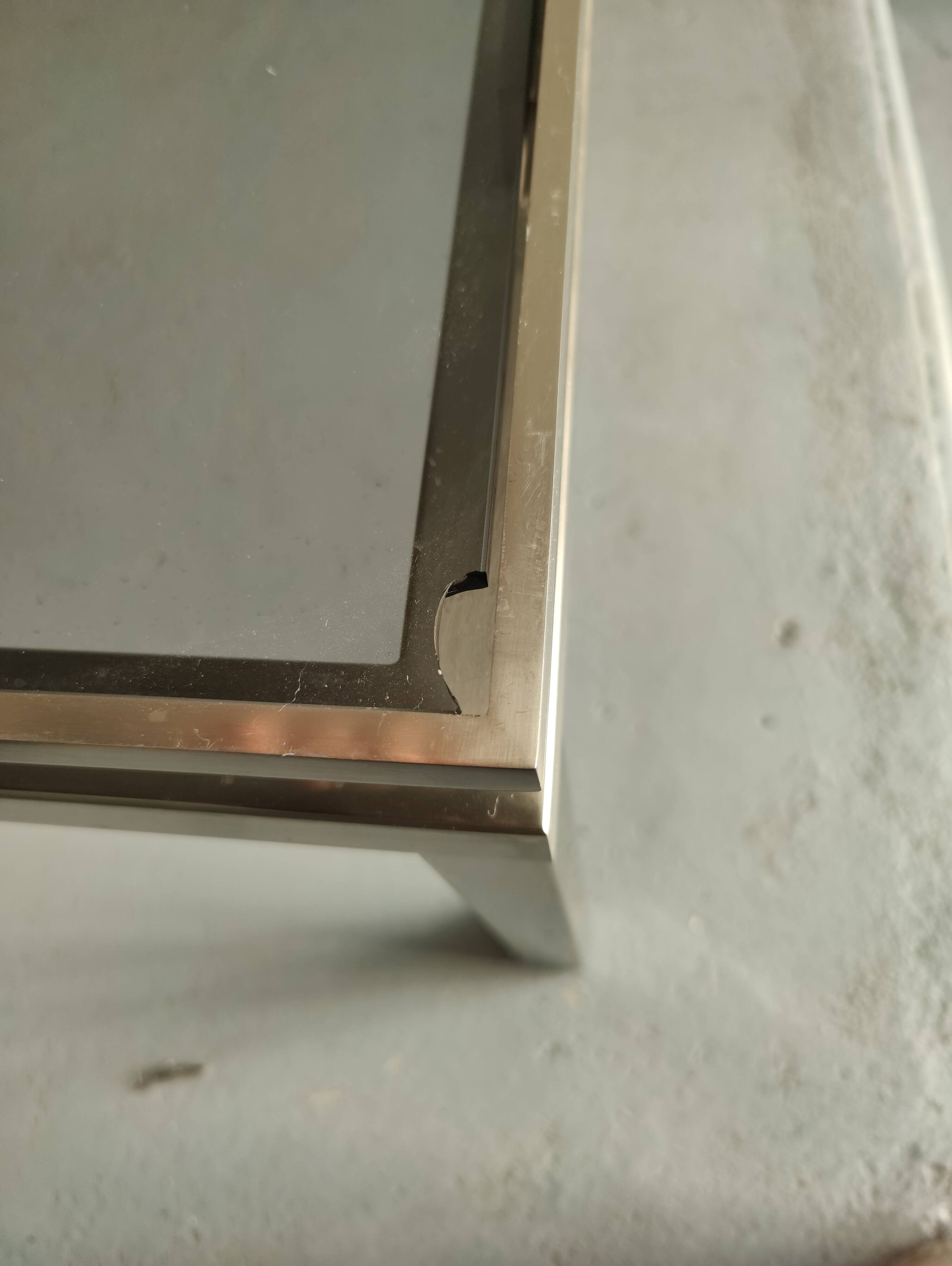 1970s coffee table attributed to designer Guy Lefèvre for Maison Jansen.