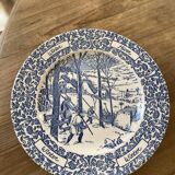 Ironstone dinner plate