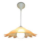 Lustre verre fleur