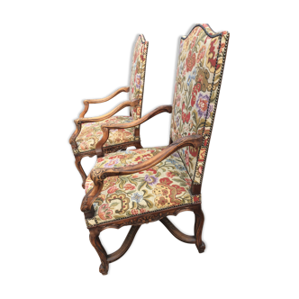 Regency style armchairs