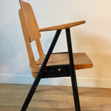 Lot of 6 modernist armchairs 1950 - 1960