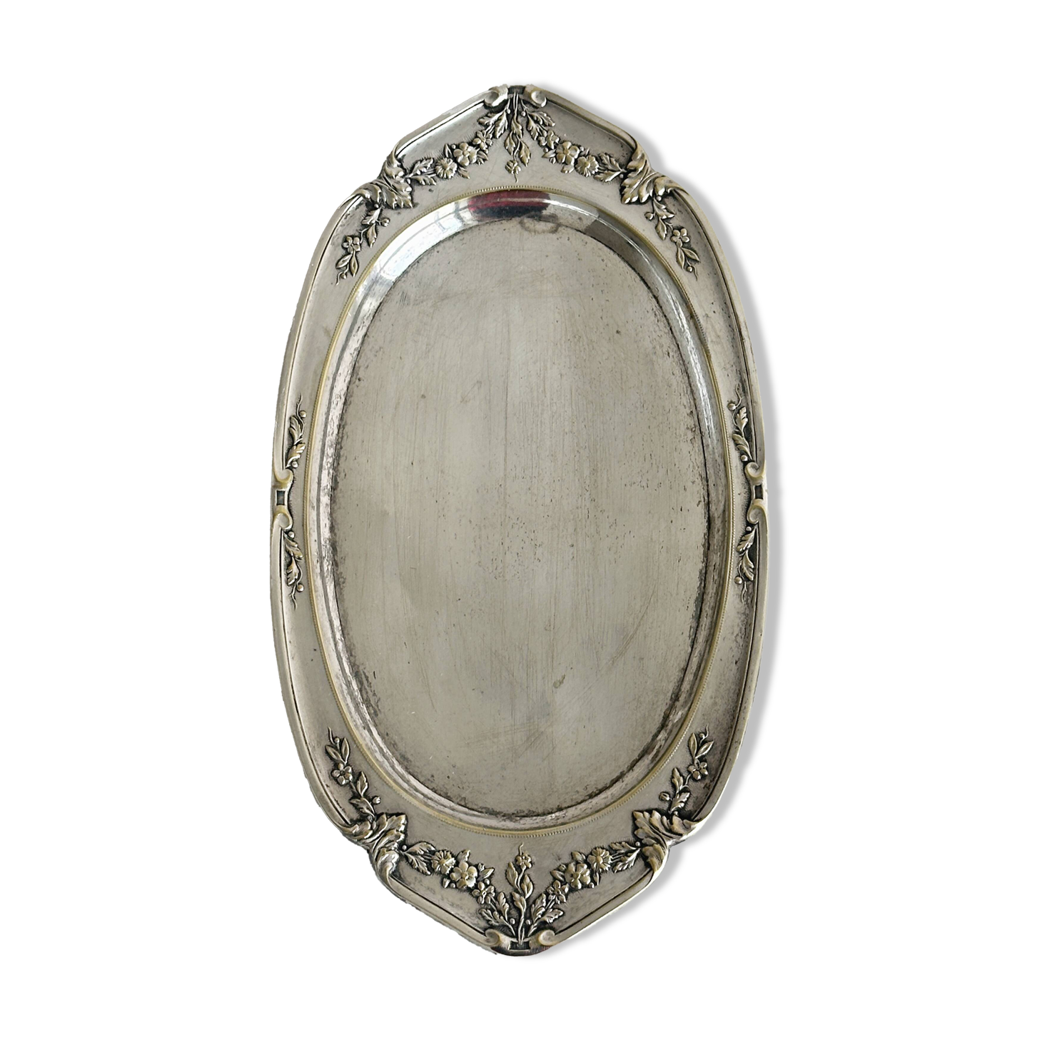 Small silver-plated tray