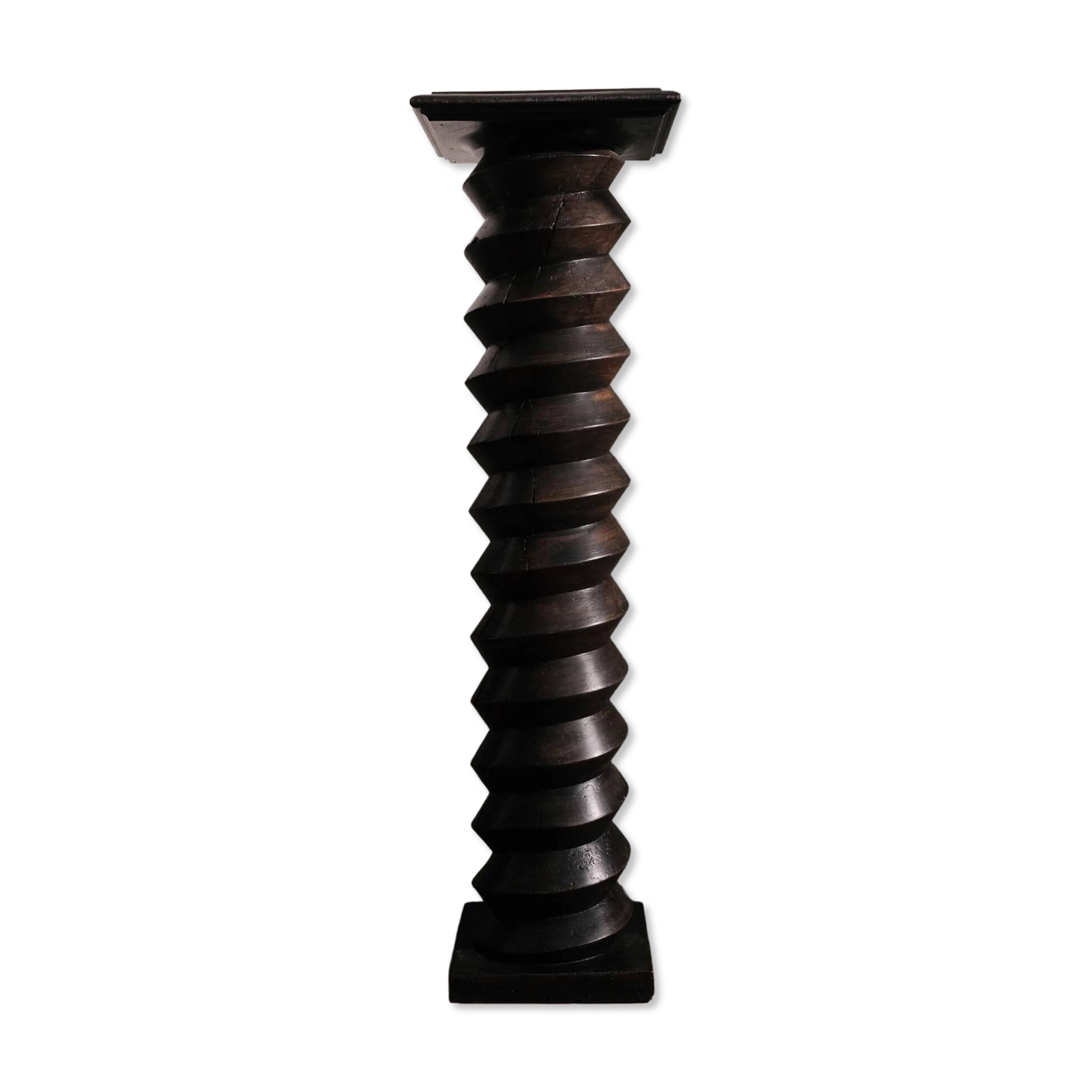 Socle en chêne