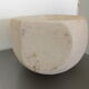Vintage stone abstract sculpture signed Tajana