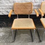 9 chairs model B64 design by Marcel Breuer