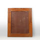 French Mirror with Warm Pine Wood Frame, 1900s