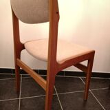 Set de 6 chaises Erik buch pour anderstrup møbelfabrik 1960