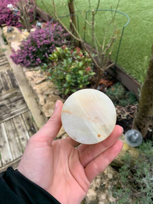 Vase soliflore en marbre blanc