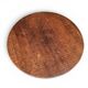 Brutalist oak coffee table / heavy weight 75 kg / 1960s