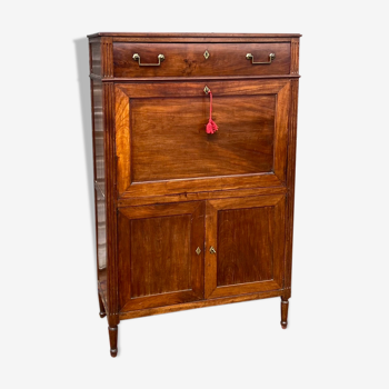 Secretary In Mahogany Period Louis XVI XVIII Century