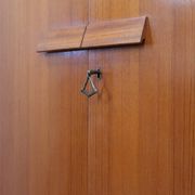 Mid century original teak storage wardrobe Italy 1960s