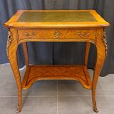 Louis XV style living room table in marquetry