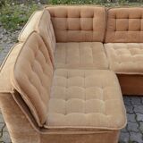 Vintage Modular Sofa 70ties champagne