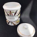 Fornasetti coffee jar