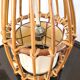 Suspension rotin design années 60 - 70