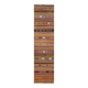 Vintage Turkish hallway rug 68x268 cm