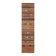 Vintage Turkish hallway rug 68x268 cm