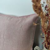 vintage pink Berber cushion