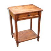 Rustic table with drawer