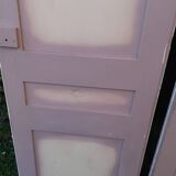 Pairs of large antique Haussmann-style wardrobe doors from the 19th century.