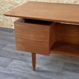 60s 70s teak desk desk Danish Modern Design Denmark