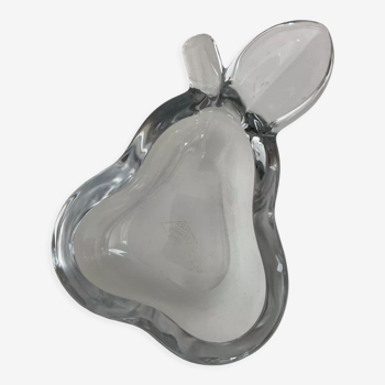 Pear-shaped crystal cup
