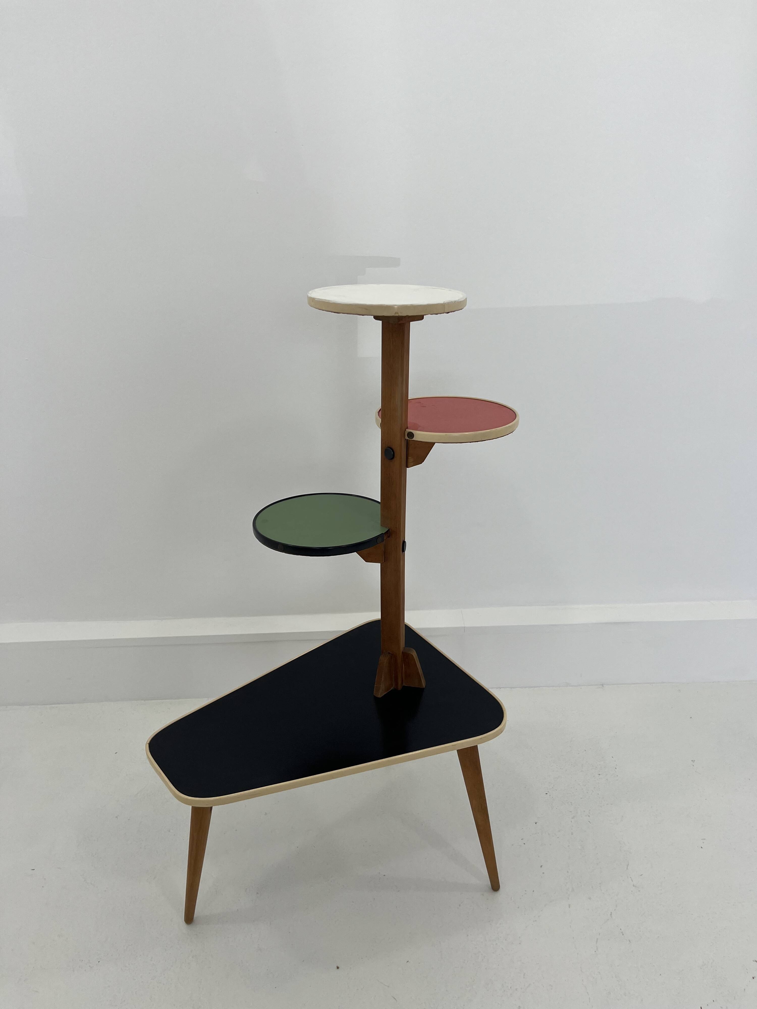 Vintage plant stand, 1960s