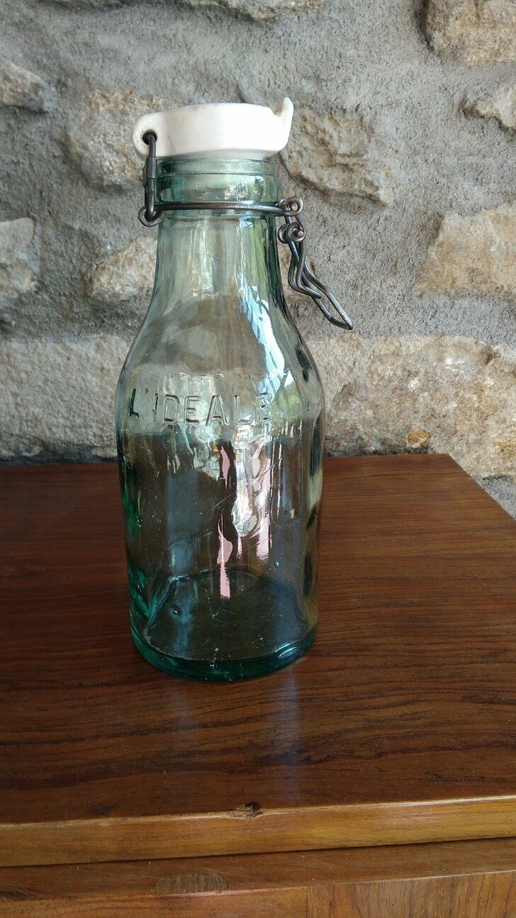 3 canned glass jars Manufrance "la lorraine" and "l ideale"