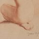 Jean Auguste Vyboud - Two Nude Life Studies