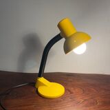 Yellow 80s table lamp