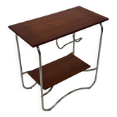 Table d'appoint vintage style Art Déco / Bauhaus années 60