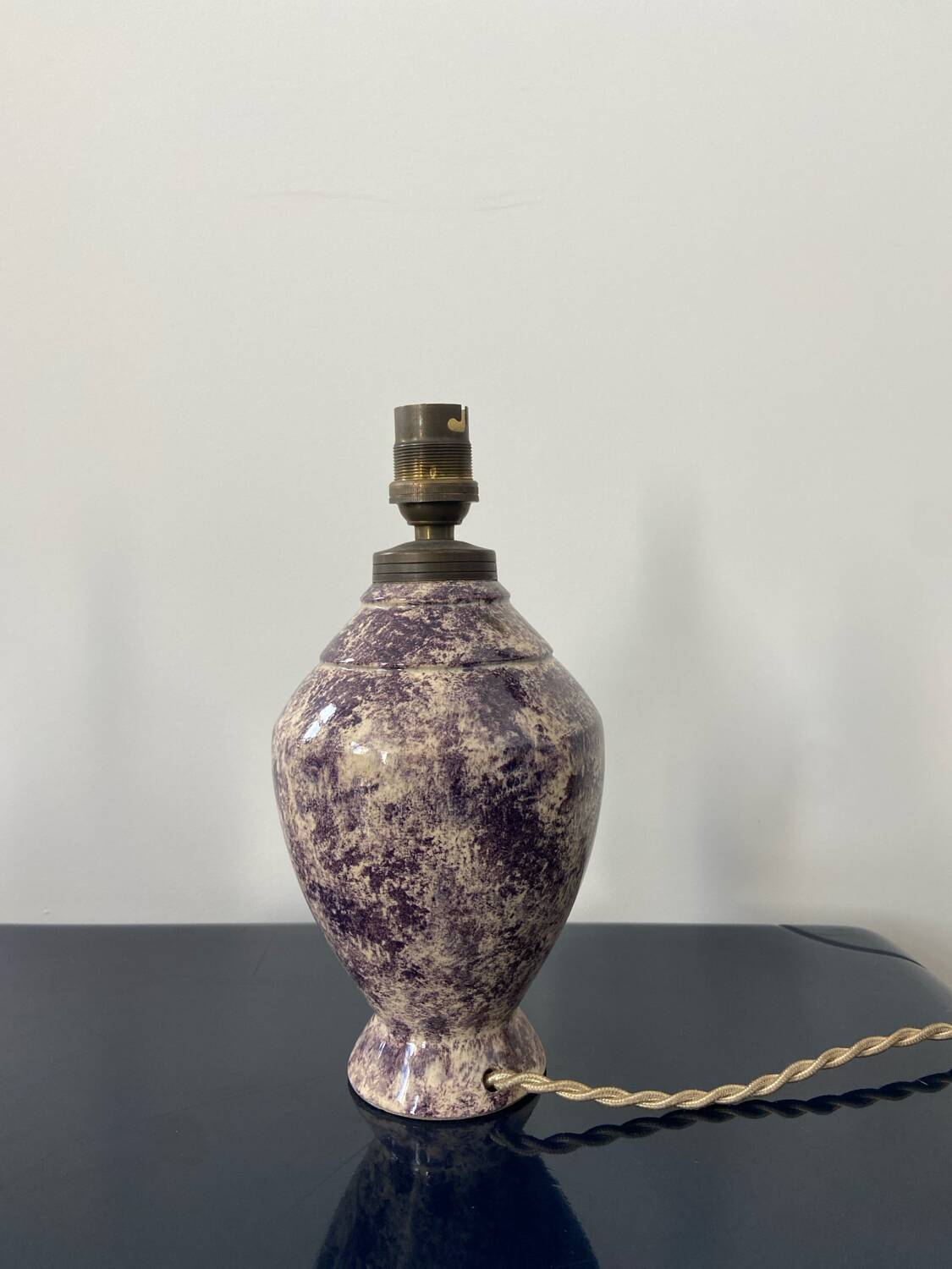 Vintage ceramic lamp base